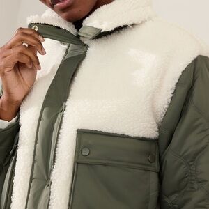 ATHLETA Fleece Hybrid Jacket - NWT - Small